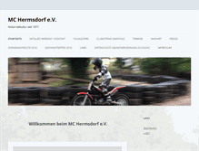 Tablet Screenshot of mchev.de